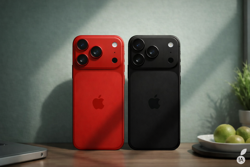 Red or black? Apple has decided for its iPhone 18 Pro / max