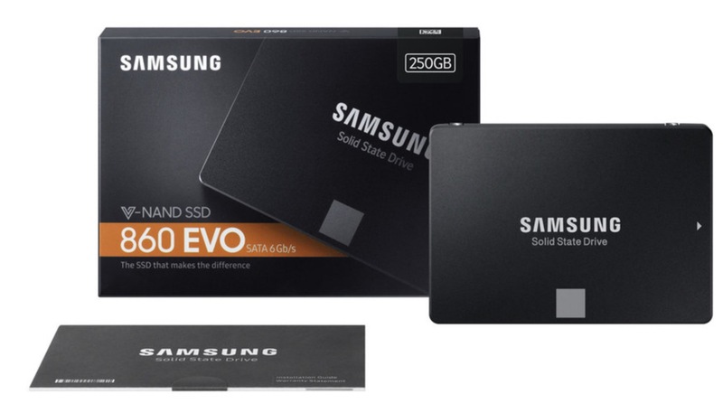 Illustration : Bon plan #MacDays : jusqu'à 100€ de remise sur les disques Samsung 860 EVO