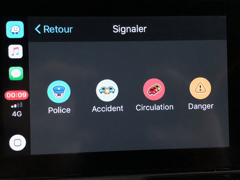 Illustration : Waze sur CarPlay : des captures et une beta proche de la version finale