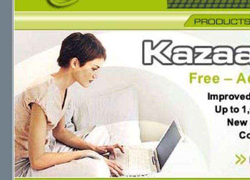 Illustration : Kazaa et les macs...