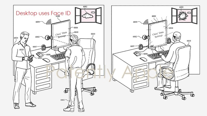 Illustration : Le prochain Face ID permettrait de partager ses préférences et aussi de régler son fauteuil !