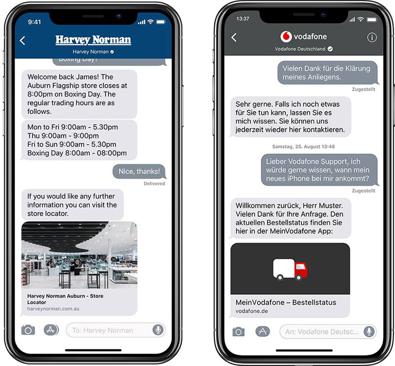 Business Chat, la plateforme pro d’Apple, arrive en France (et un peu partout)