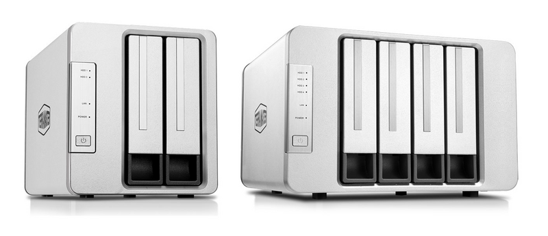 TerraMaster améliore ses NAS 2 et 4 baies (2,5 GbE, quad core Intel) dès 379€