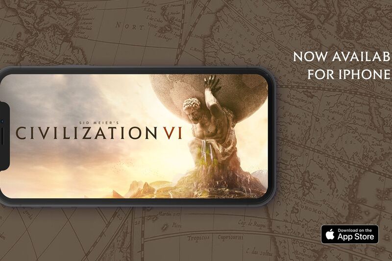 Illustration : Civilization VI a été adapté pour l'iPhone (et sort aujourd'hui)