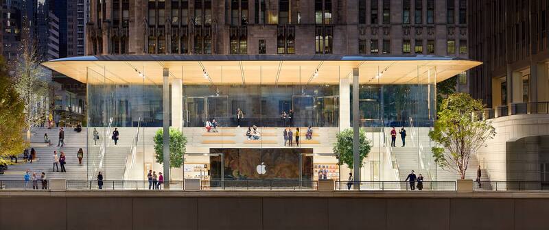 Illustration : Apple passe un contrat avec la police pour veiller sur ses boutiques
