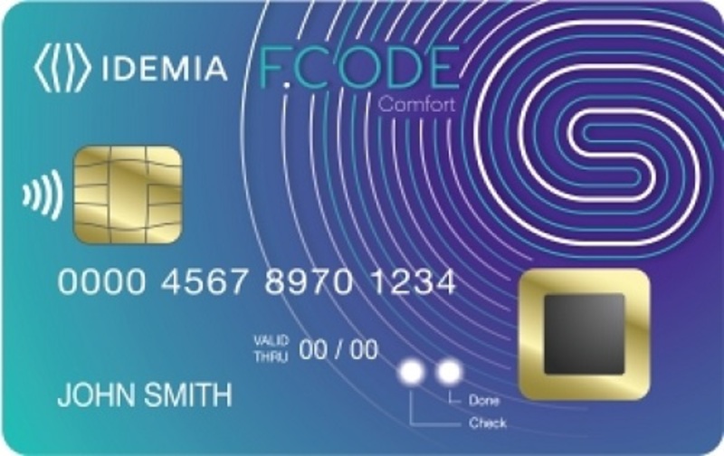Illustration : Les cartes bancaires avec "Touch ID" intégré arrivent en France
