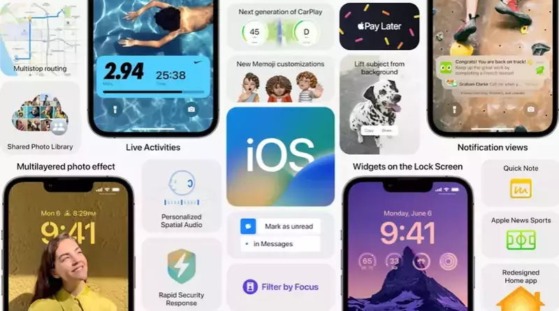 Pour Apple, iOS 16 serait "un acte d'amour" !