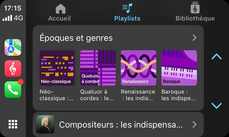 Apple Music Classical ne plante plus sur CarPlay ! (enfin)