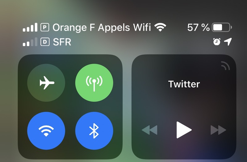 Illustration : Double SIM / eSIM sur iPhone : ça fonctionne déjà en France ! (images)