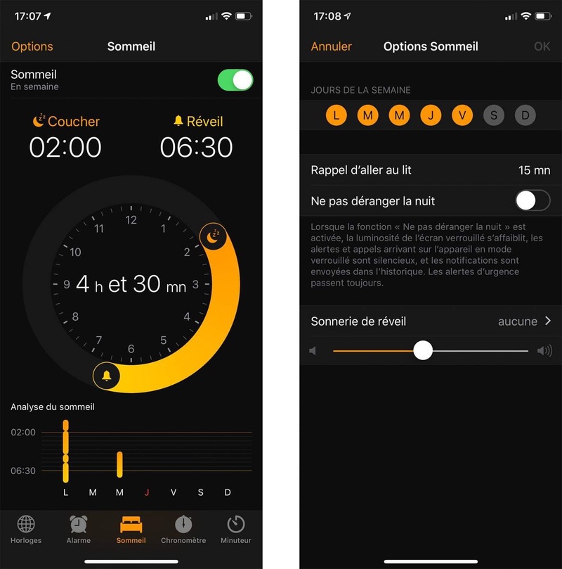 Illustration : L’iPhone pourrait veiller sur vos nuits