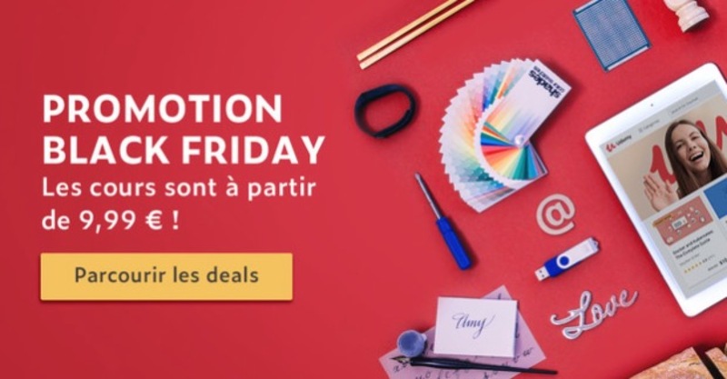Illustration : Bon plan : des formations à moins de 10€ (jeux vidéo, iOS 12, sécurité, dev web, IA, Business...)