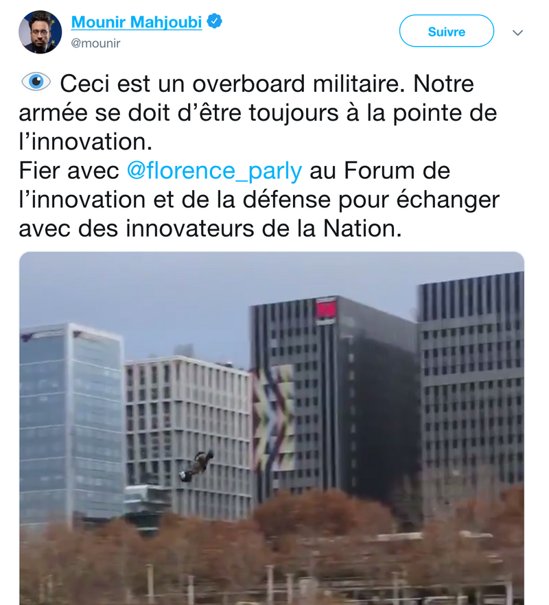 Illustration : Les militaires français vont avoir des hoverboards volants
