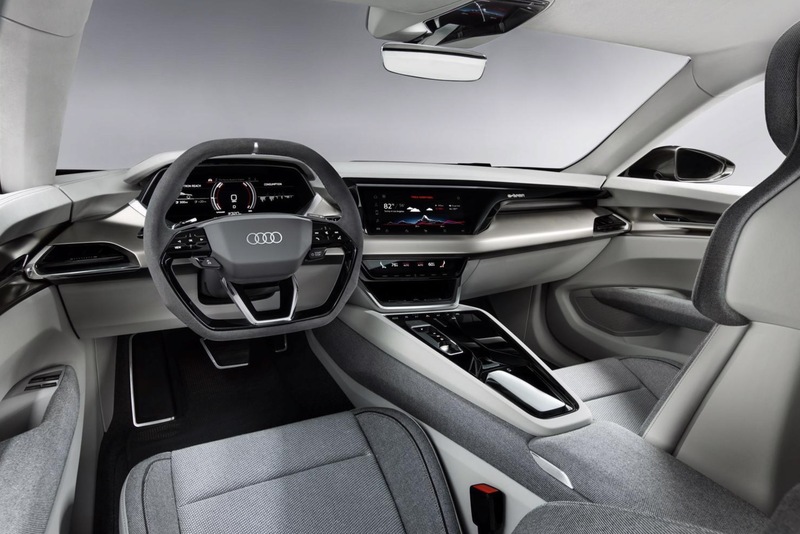 Illustration : Audi e-tron GT : une concurrente pour la Tesla Model S, mais pas avant 2021