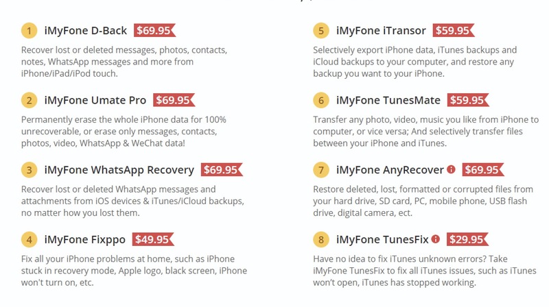 Dernier jour pour gagner 15 codes pour iMyFone Fixppo (Système de Récupération iOS)