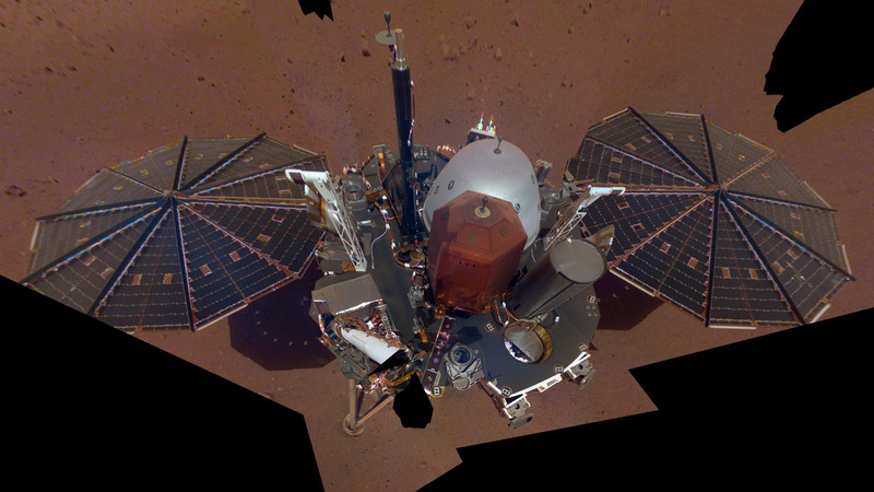 Illustration : Insolite : la sonde InSight de la Nasa vient de poster son premier selfie depuis Mars