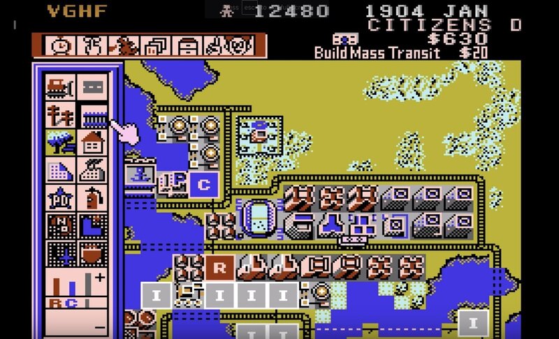 Illustration : Insolite : le premier SimCity aurait dû sortir sur NES (avant la version Mac ?)