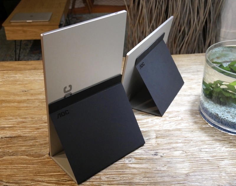 Illustration : Test express AOC I1601FWUX : un écran 15,6" 1080p pratique et mobile grâce à l'USB-C
