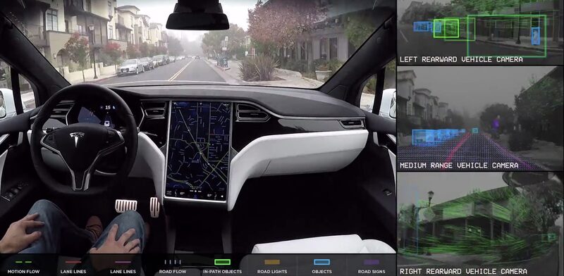 Illustration : Voitures électriques : Tesla proche de la voiture autonome et VW charge en mobilité