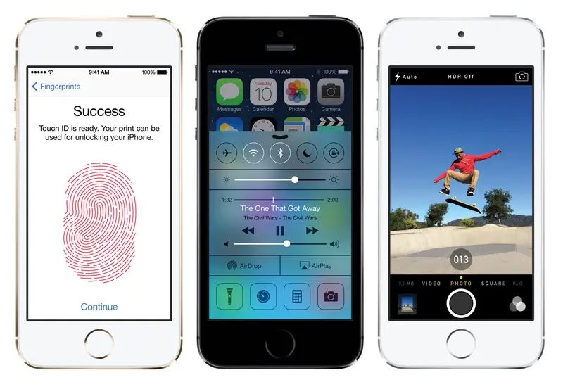 L'iPhone 5S à son tour officialisé : au choix ardoise, argenté ou doré, 64 bits !