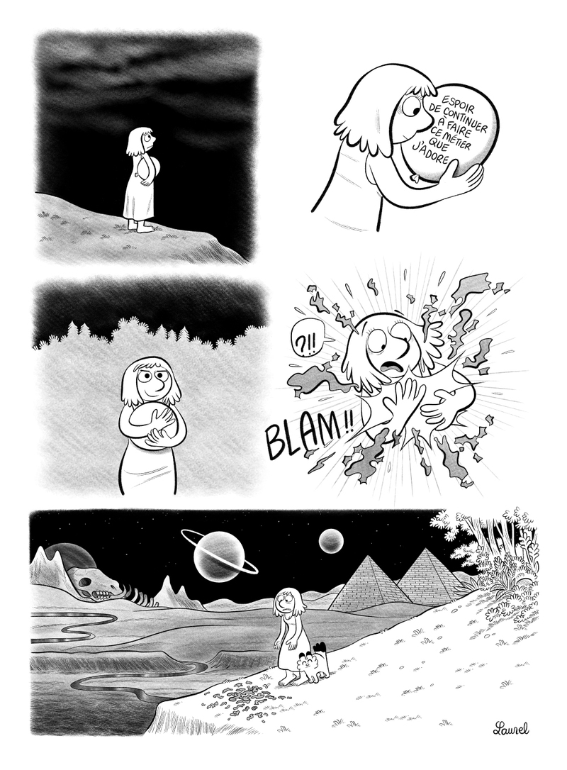 Illustration : BD : Laurel pourrait revenir sur Mac4Ever (mais c'est à vous d'en décider !)
