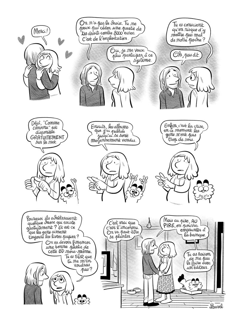 Illustration : BD : Laurel pourrait revenir sur Mac4Ever (mais c'est à vous d'en décider !)
