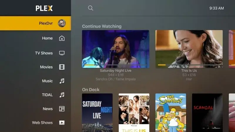 Plex revoit son interface sur Apple TV (en beta)