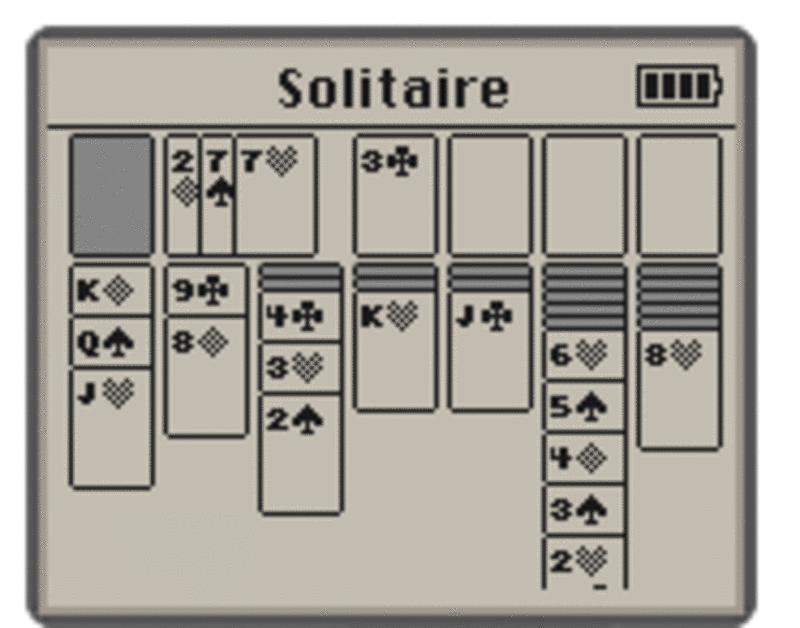 Illustration : Le premier jeu pour iPod
