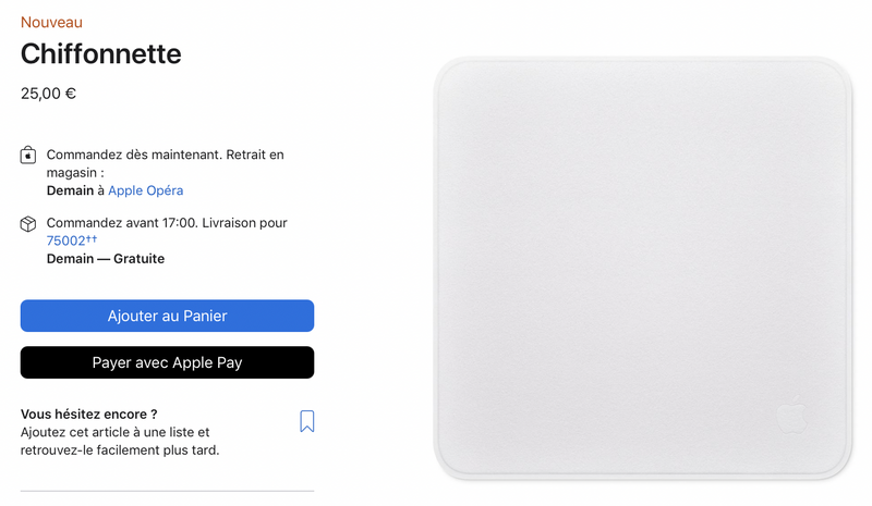 Comment bien nettoyer sa Chiffonnette ? Apple vous dit tout !
