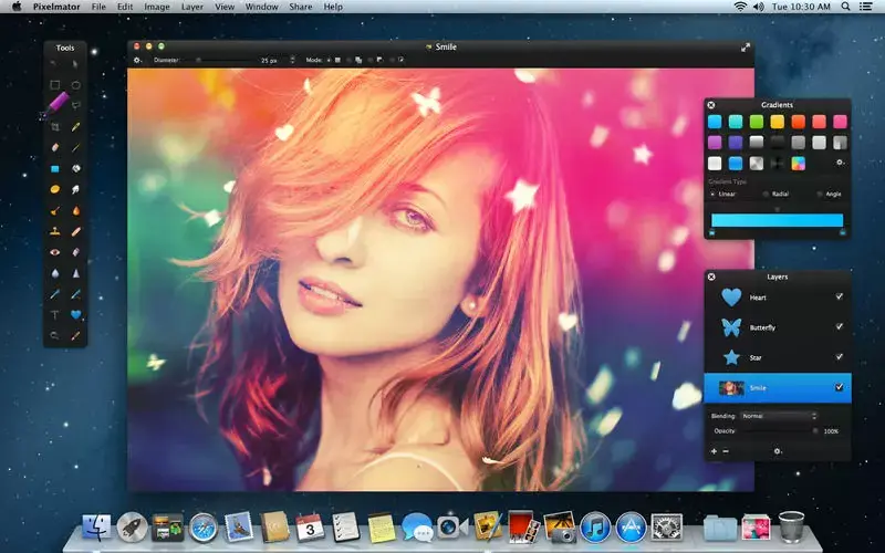 Pixelmator 2.1.1 ouvre et enregistre vos fichiers deux fois plus rapidement