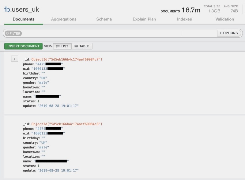 Illustration : Facebook : des centaines de millions de numéros de téléphone exposés sur le net