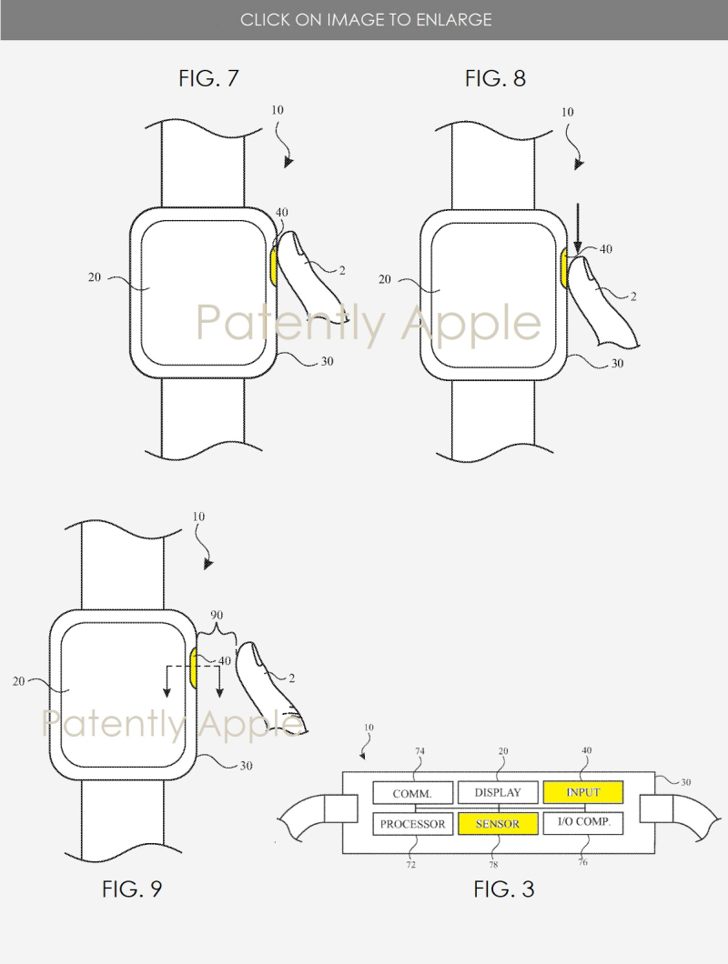 Apple travaille à remplacer la couronne digitale de l'Apple Watch