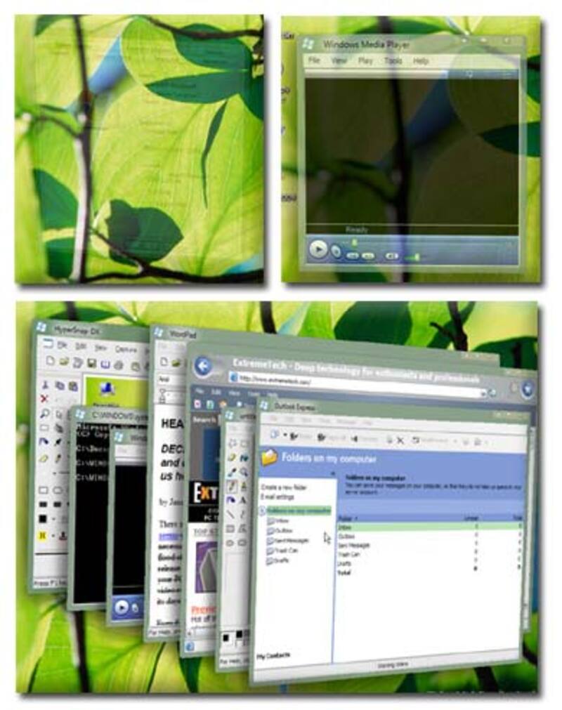 Illustration : 3 interfaces pour LongHorn