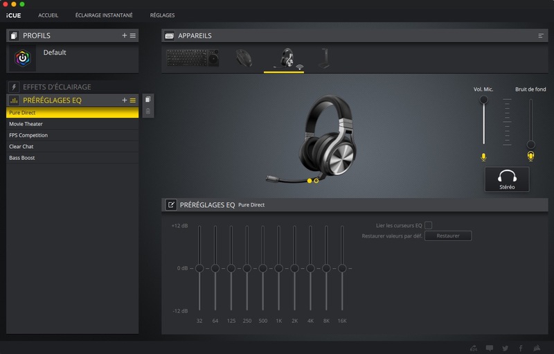 Illustration : Les périphériques Corsair débarquent sur Mac : prise en main du logiciel iCUE