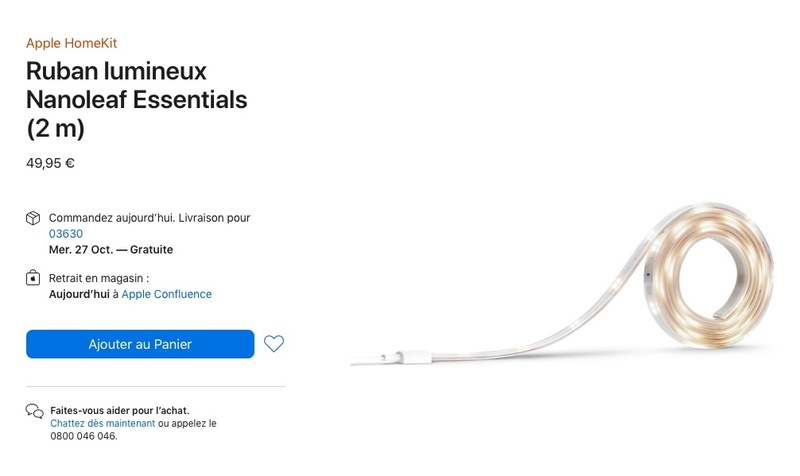 Illustration : L'ampoule Nanoleaf Essentials à 19,95€ compatible HomeKit/Thread est de nouveau en stock