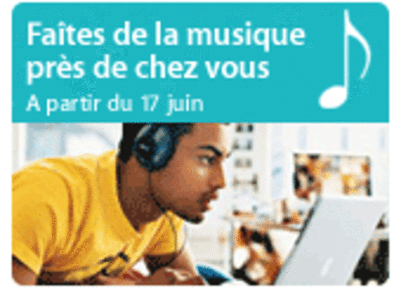 Illustration : Faites de la musique.