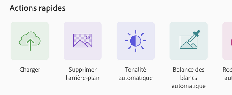 Adobe : l'app Creative Cloud propose de nouvelles actions rapides depuis son iPhone
