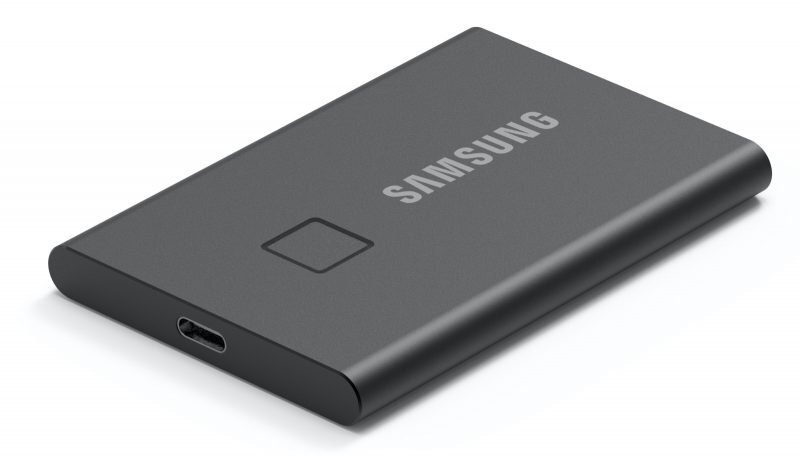 Samsung T7 Touch : un SSD USB-C avec lecteur d'empreinte culminant à 1050 Mo/s #CES