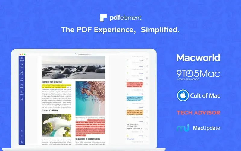 Bon plan : PDFelement pour Mac débarque sur le Mac App Store à -50% !