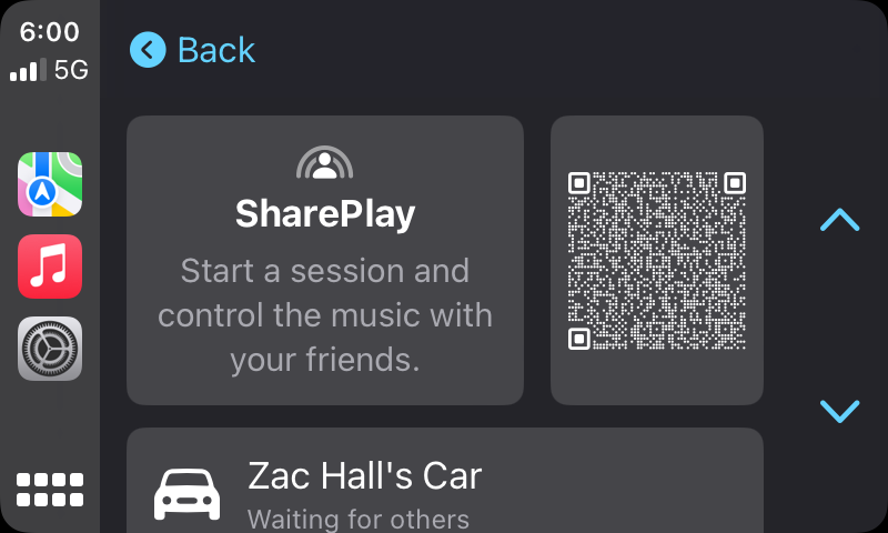 Apple Music SharePlay CarPlay iOS 17