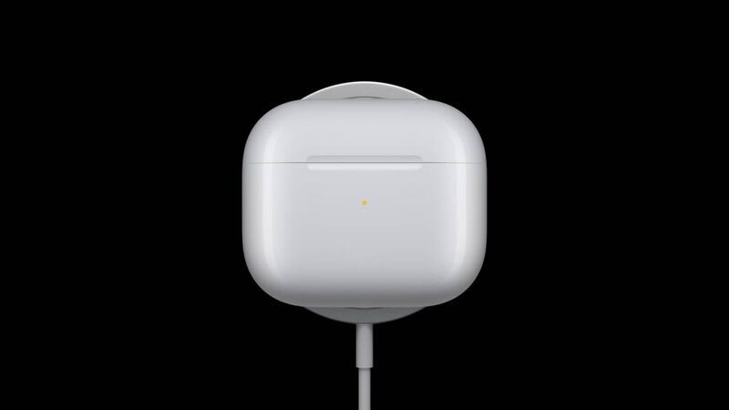 Illustration : AirPod 3 : le premier boîtier de charge résistant à l'eau (IPX4)