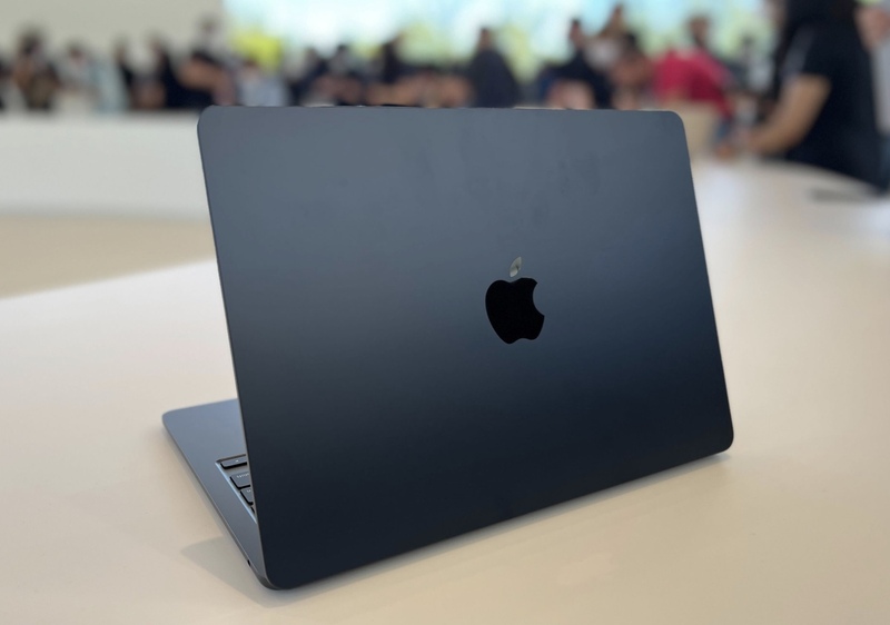 Quelques photos du MacBook Air M2 "en vrai" !