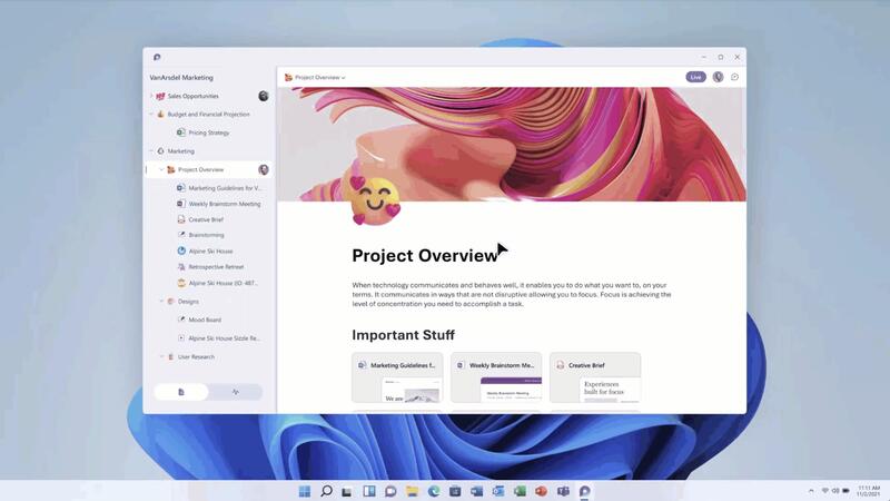 Illustration : Microsoft dévoile sa nouvelle application Loop, pour mieux travailler à distance