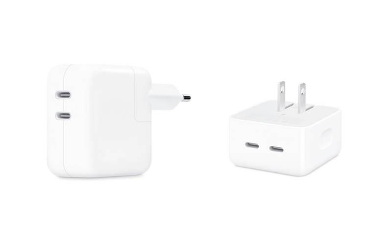 Coup d'œil à l'intérieur du chargeur 35W double USB-C Apple (+ alternative moins chère)
