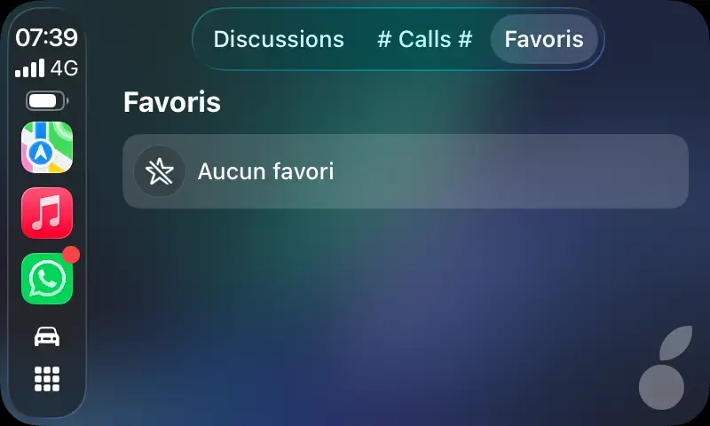 WhatsApp sur CarPlay&nbsp;: une vraie app est enfin disponible&nbsp;!