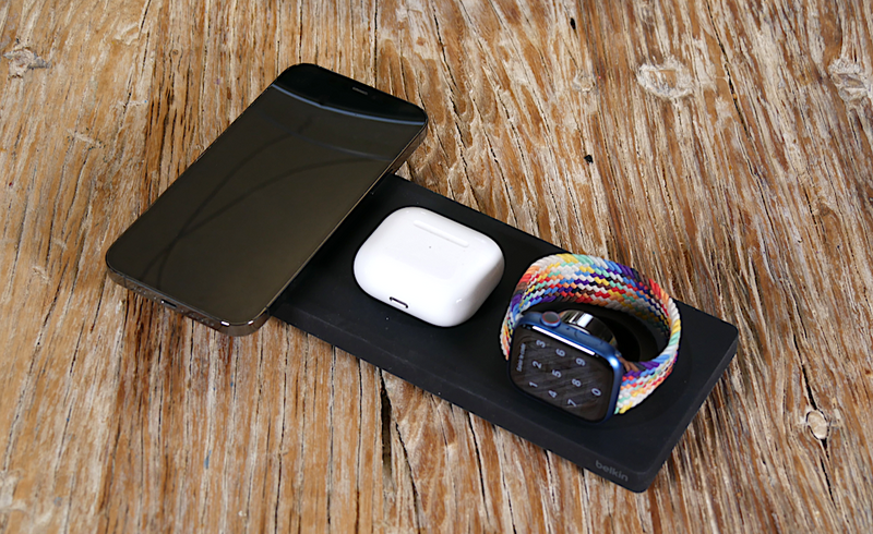 Test express du chargeur 3-en-1 de Belkin : MagSafe et charge rapide des Apple Watch Series 7