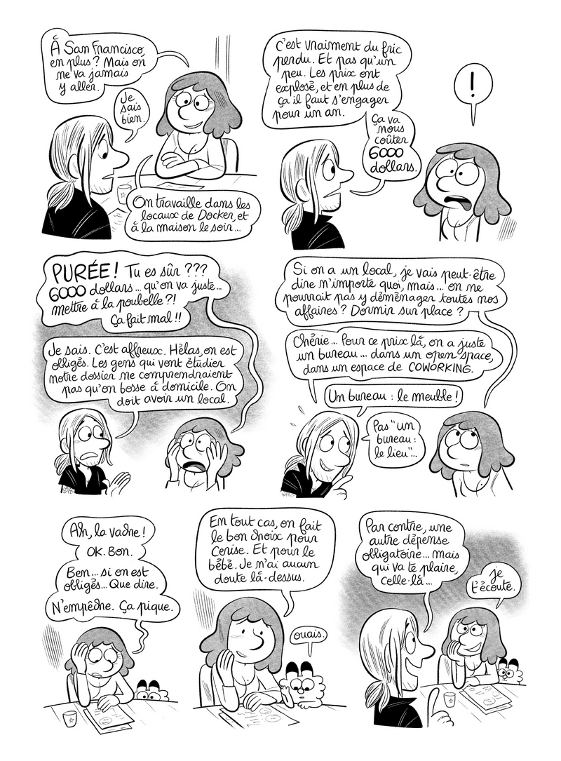 Illustration : BD Planche #16 : "Californid 2", par Laurel