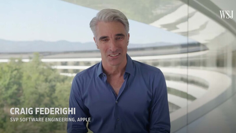 Illustration : Craig Federighi participera au Web Summit de Lisbonne