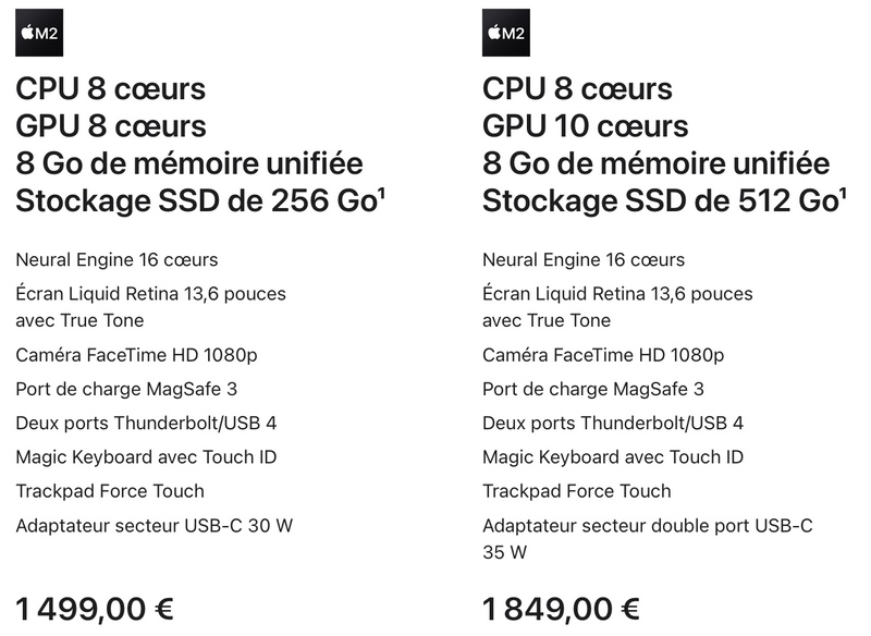 Test du MacBook Air M2 (2022) : presque Pro, mais il manque d'air !