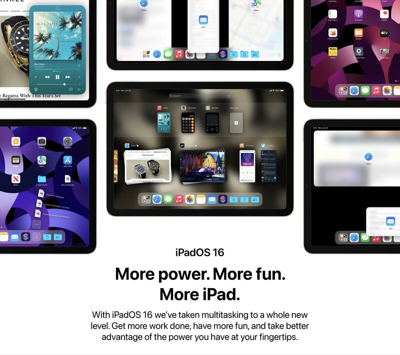 iPadOS 16 : et si l'iPad se rapprochait du Mac (tactile) avec un multitâche repensé ?