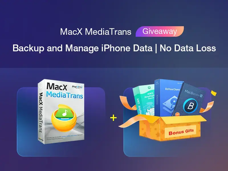 Sauvegardez vos iPhone avec MacX MediaTrans : une licence achetée, 3 logiciels offerts !